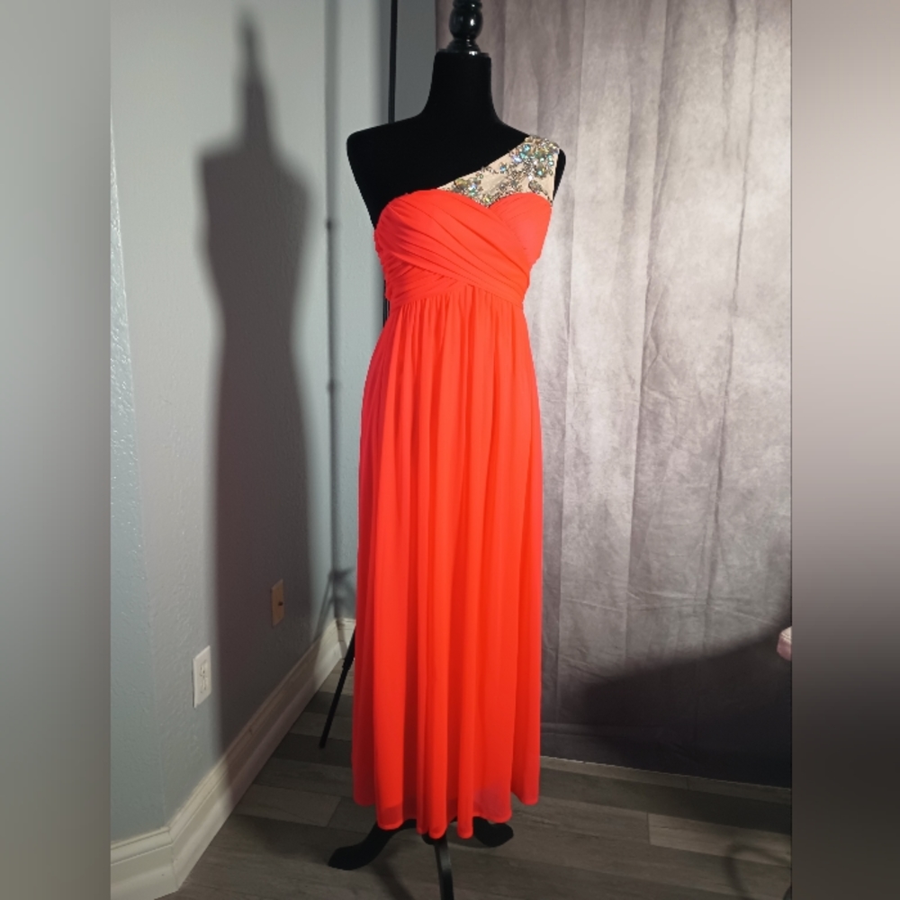 Formal Orange Dress